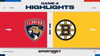 NHL Game 4 Highlights  Panthers vs Bruins  May 12 2024 [upl. by Wind]