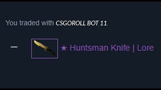 DEPOSITING MY ONLY KNIFE ON CSGO ROLL 🤯😨 went ALL IN [upl. by Ahsenra]