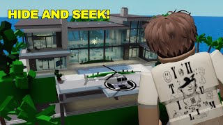 Brookhaven RP  ROBLOX  HIDE AND SEEK SA MANSION ISLAND [upl. by Atiram]