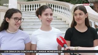 Jeunesse  Les oraux du concours de langue monégasque [upl. by Ikaz]