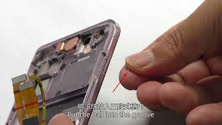 OPPO Find N3 Flip CPH2519 Disassembly and Assembly [upl. by Hobard14]