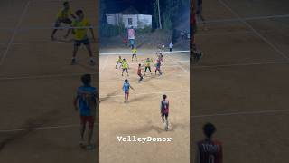 Rally 😱defence😲libero😳 volleyball volleydonor volley shorts viralvideo football sports [upl. by Llenrap1]