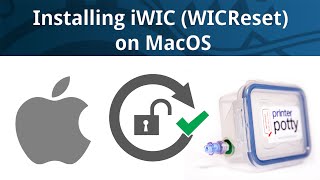 Installing WICReset iWIC on a MacOS computer [upl. by Ahsilet128]