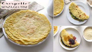 CRESPELLE DI CECI » LOW CARB SENZA GLUTINE VEGAN PROTEICHE [upl. by Anowahs]