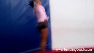 PERFECT Back Pike Layout Tumbling Progression [upl. by Gladine]