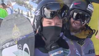 Shaun White Wins SNB Halfpipe Olympic Qualifier 4  US Snowboarding [upl. by Barraza]