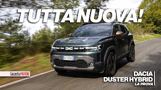 Dacia Duster ibrida come va la nuova generazione del bestseller [upl. by Annaitsirk176]