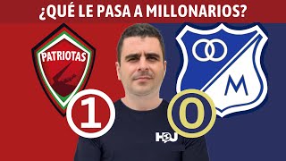 Patriotas 10 Millonarios  Liga Dimayor 2024I  Resumen Goles y Táctica por Juan Felipe Cadavid [upl. by Llewop79]