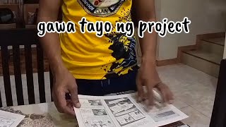 gawa tayo ng project [upl. by Irpak]