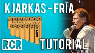 kjarkas  Fria TUTORIAL en Zampoña [upl. by Eerized508]