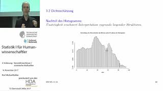 4 Vorlesung Kerndichteschätzer  statistische Maßzahlen [upl. by Enilegna]