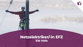 Lehre als Netzelektrikerin bei EW Höfe AG [upl. by Ahsiei]