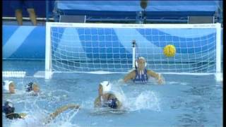 Pallanuoto femminile  Finale  Italia vs Grecia  Olimpiadi Atene 2004 [upl. by Glick]