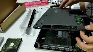 ACER E5 575G Battery Replacement [upl. by Laenahtan]