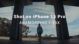 iPhone 15 Pro Cinematic 4k  SANDMARC Anamorphic Lens [upl. by Maurizio]