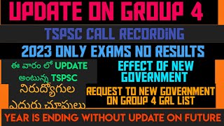 TSPSC GROUP 4 UPDATE [upl. by Nosretep]