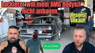 Projekt Abbruch Bodykit AMG passt nicht Autosiastik will es anbauen [upl. by Merideth]