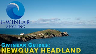 Gwinear Guides Newquay Headland  Newquay shore fishing marks  Towan Headland [upl. by Tia]