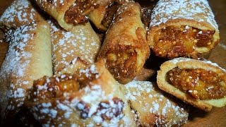 Ricette di Natale Biscotti ripieni allarancia e fichi secchi [upl. by Ytinav]