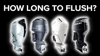 The CORRECT Time To Flush An Outboard For Longevity [upl. by Ynohtnaleahcim]