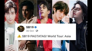 RECAP sa SCHEDULE ng SB19 PAGTATAG CONCERT in ASIA [upl. by Tiloine]