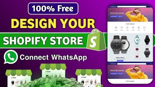 How To Design a Shopify Store Complete Tutorial in Urdu  Shopify Course 2024 [upl. by Neelhtac]