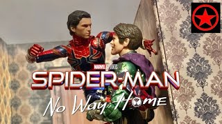 SpiderMan No Way Home Condo Fight Stop Motion  Action Figure Animation [upl. by Ymarej]