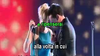 Modà con Emma Arriverà Karaoke Sanremo 2011 HQ Base musicale con testo by Davidù [upl. by Sesiom789]