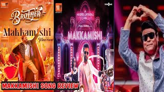 Makkamishi First single review💥Brother JayamRavi PriyankaMohanHarrisJayaraj PaalDabbaRajeshM [upl. by Grati532]