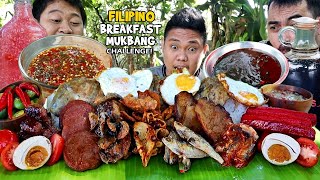 FILIPINO BREAKFAST MUKBANG with BisayaStudio HD  BACKYARD COOKING [upl. by Jamila565]