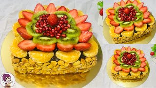 CHOCONUT FRUIT CAKE RECIPE  VALENTINES DAY SPECIAL  SMk’s Kitchen  Sabeena Mk [upl. by Marjy]