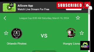 Pirates Vs Hungry Lions Match Scores [upl. by Candida]