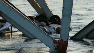 Witness shares photos of collapsed bridge [upl. by Macknair163]