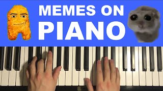 Meme Songs on Piano [upl. by Zimmerman]