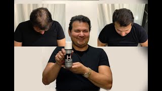 how it work hair fibers on man  Hair Cubed [upl. by Michell]