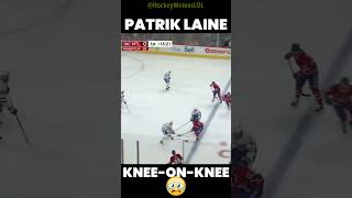 Canadiens Patrik Laine Leaves Game After Brutal KneeonKnee Collision with Cedric Pare [upl. by Nathanil492]