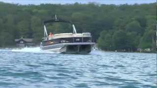 Fast Pontoon Boats Waveglider System on Avalon [upl. by Dedric]