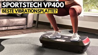 Sportstech 4D Vibrationsplatte VP400  Beste Vibrationsplatte 2024 [upl. by Faxan]