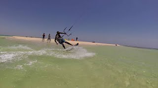 Kite session in Egypt at Utopia Tobia Island GoPro [upl. by Joela]