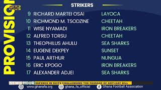 GHANA NAMES BEACH SOCCER AFCON SQUAD [upl. by Pickford]