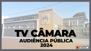 Câmara Municipal de ColinaSP  Audiência Pública LOA 31102024 [upl. by Lordan41]