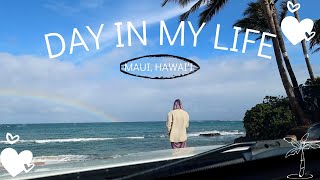 Day in My Life  Maui Hawaii surf workout routine and more [upl. by Ennaeiluj]