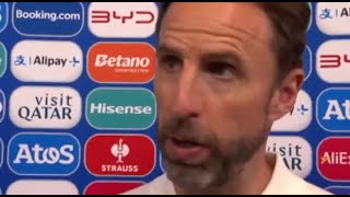 Gareth Southgate Post Match Interview England vs Slovenia 00 [upl. by Krantz574]