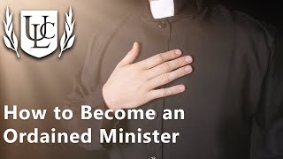 How to Become an Ordained Minister [upl. by Ransome]