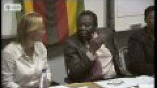 Zimbabwe EU Delegation Visits Mugabe Tsvangirai [upl. by Nichy]