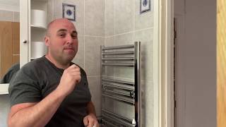 HOW TO BLEED A RADIATORTOWEL RAIL [upl. by Zat]