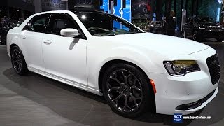 2016 Chrysler 300S  Exterior and Interior Walkaround  2016 Detroit Auto Show [upl. by Gitt]