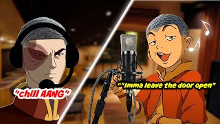 AANG SINGING LEAVE THE DOOR OPEN [upl. by Gherardi]