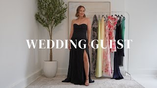 SUMMER WEDDING GUEST  Dress TryOn Haul  How to style [upl. by Corel]