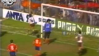 Platense 3 vs Independiente 1 APERTURA 1990 Sponton Bianco [upl. by Aivatahs]